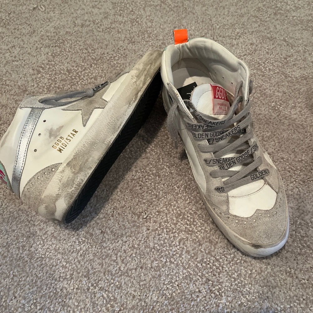 Golden Goose mid star sneakers (size 36)